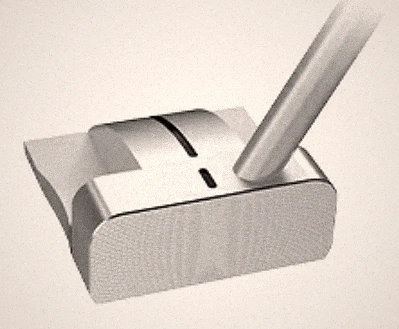 MAZEL MINI M04 Silver Putter Right Hand 34ich graphite shaft New