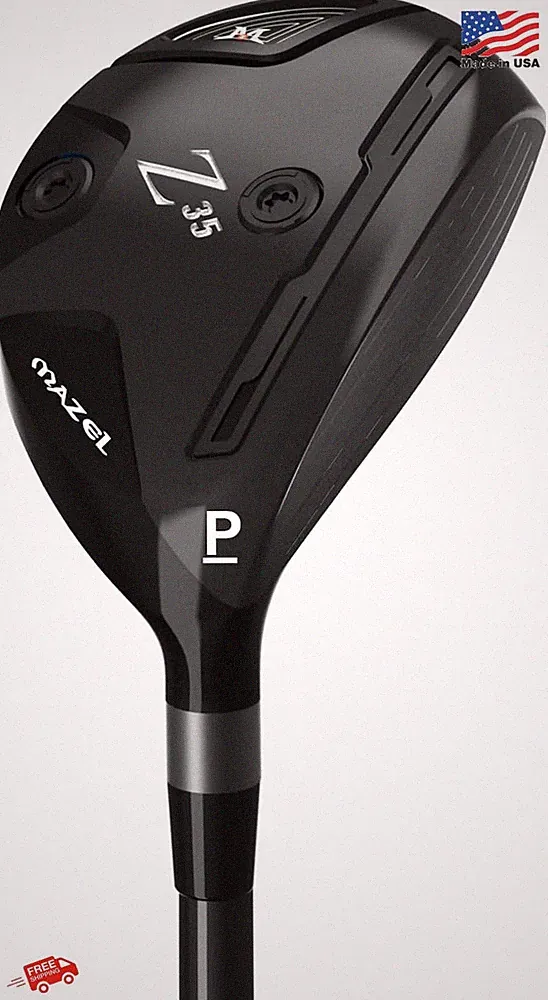 MAZEL Rescue Hybrid Golf Club Right Hand Stiff 18 Degree P Single
