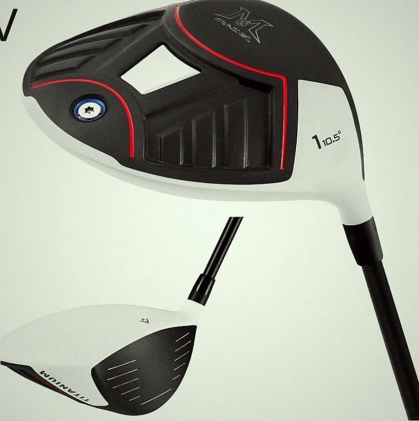 MAZEL Titanium Golf Drivers for Men,Right Handed,460CC(Graphite,10.5) W