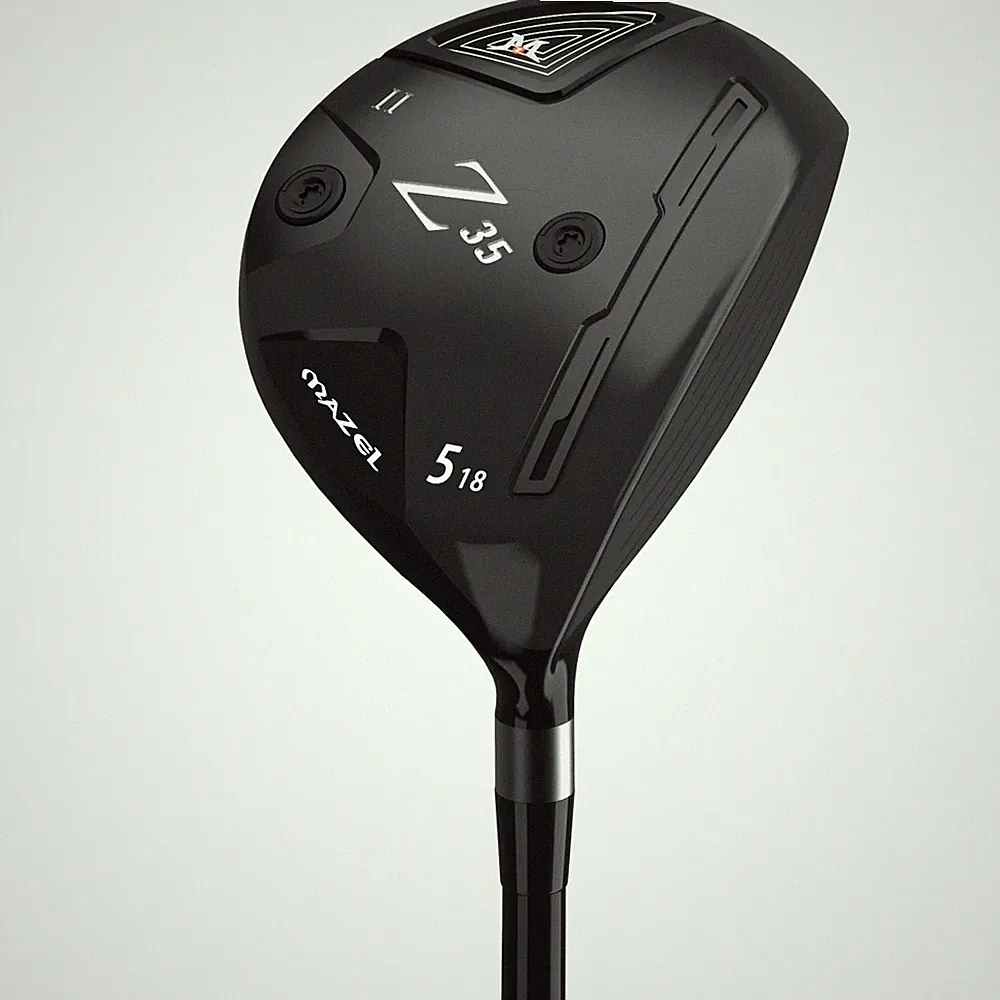 MAZEL Z35 Mens Golf Fairway Woods 3/5,Right Handed (Graphite(Black,2024 Model...