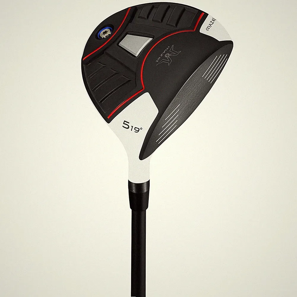 MAZEL Z35 Mens Golf Fairway Woods 3/5,Right Handed White Wood 5,Flex R