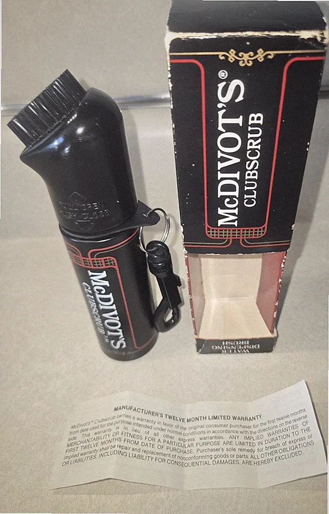 McDivot's Club Scrub Golf Club Cleaner
