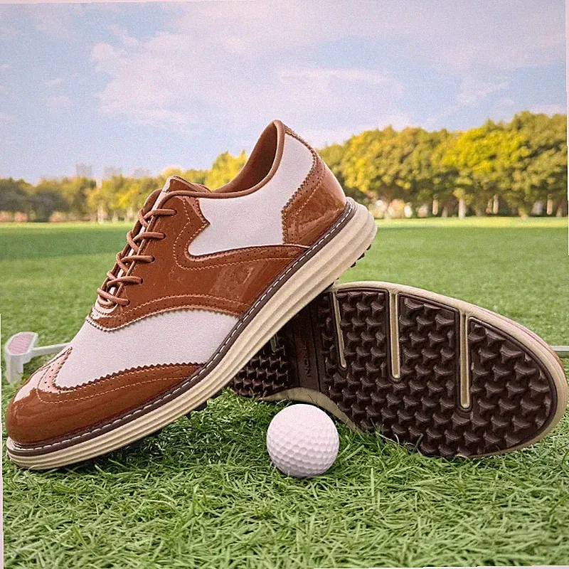 Men Golf Shoes Non Slip Footwears for Golfers Male Professional Golfing Size 48