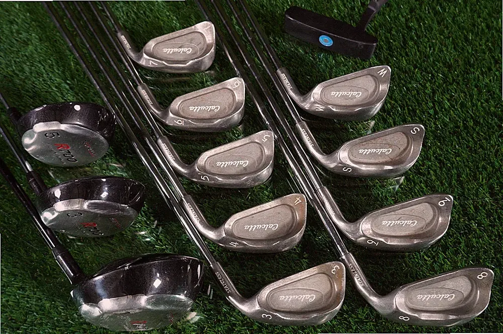 Men's 13Pc. Calcutta Golf Starter Set Tour Craft R700 Brazos Paine RH ~ LOOK!!