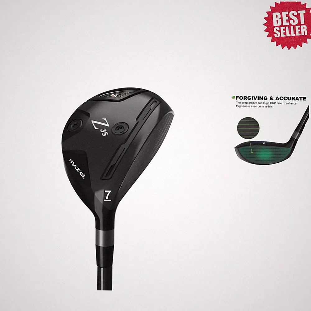 Men's 30° Rescue Hybrid Golf Club - Lightweight Graphite Shaft for Accuracy