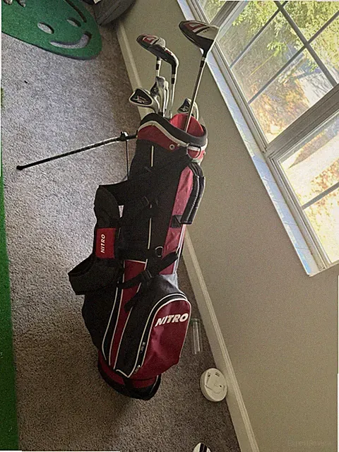 Men's Beginner Golf Club Set with Bag