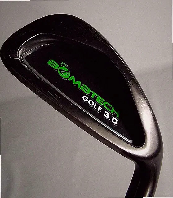 Men's Bomb Tech Golf 3.0 7 Iron Golf Club RH Stiff Flex Stepless Steel 37.5"