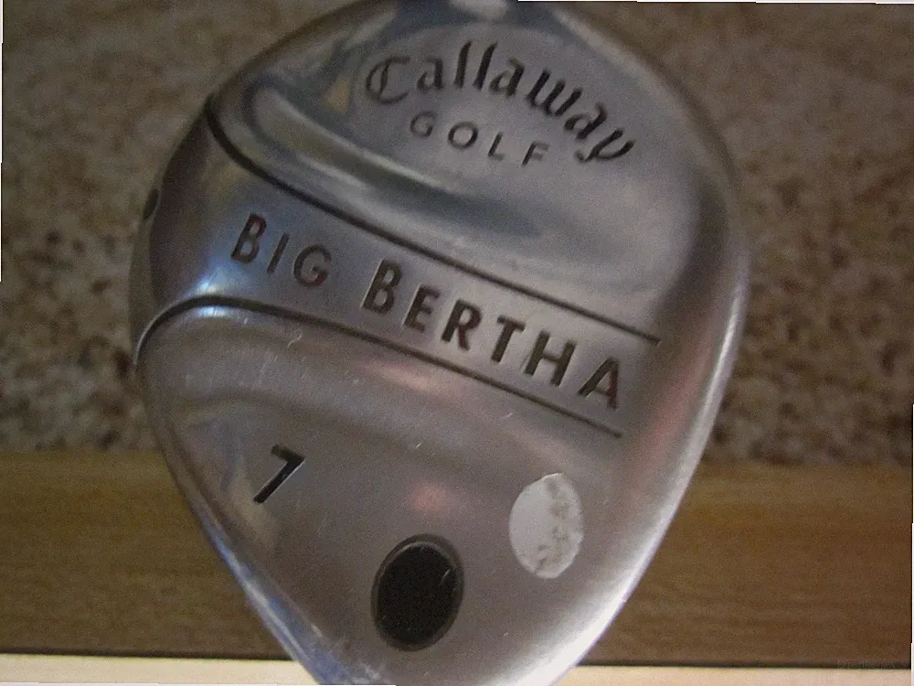 Men's Callaway Golf Big Bertha 7 Wood (Right Hand Uniflex Steel Shaft Good Grip)