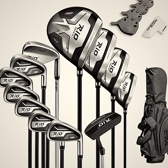 Men'S Complete Golf Club Sets - 12 Pieces - 3 Wood (#1,3,5), 1 Hybrid (#4H), 6 I
