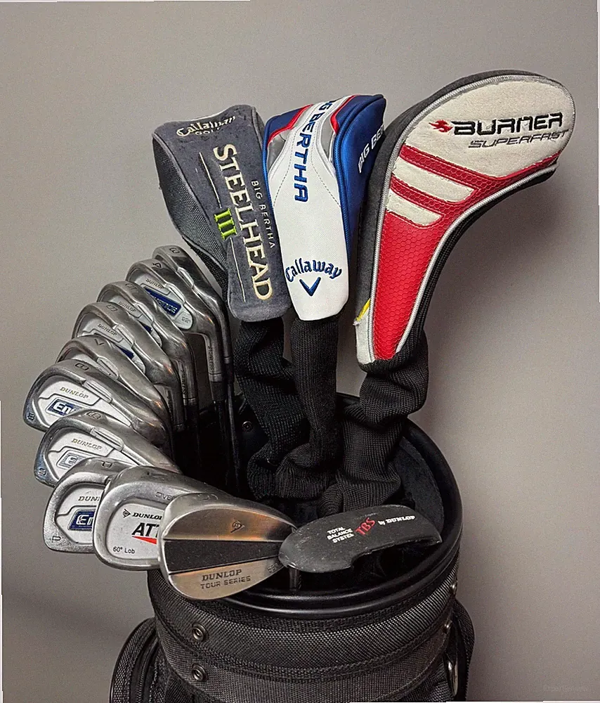 Men's Complete Golf Set Callaway Dunlop Perfect