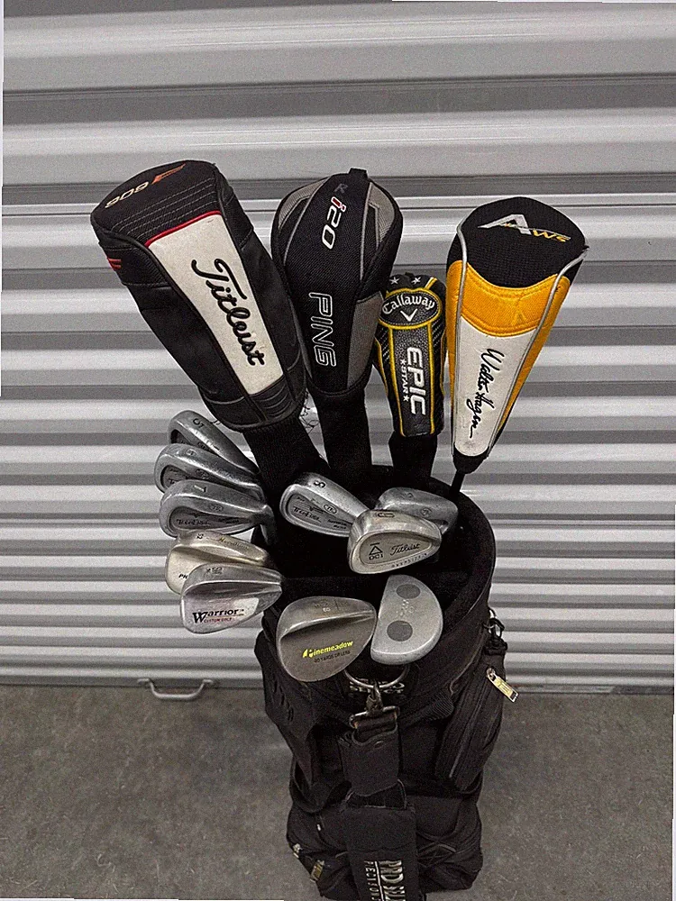 Men's Complete Golf Set - Titleist, AdamsGolf, Callaway - Course Ready!