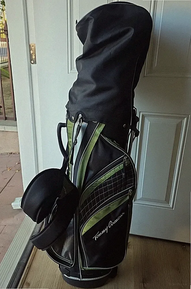 Men’s Complete RH Starter Set of 13 Golf Clubs w/ Stand Bag, Covers, Balls, Tees