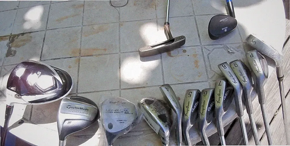 Men's Full 14 LH Golf Club Set. TaylorMade, PING, Titleist...Tall or Reg. Length