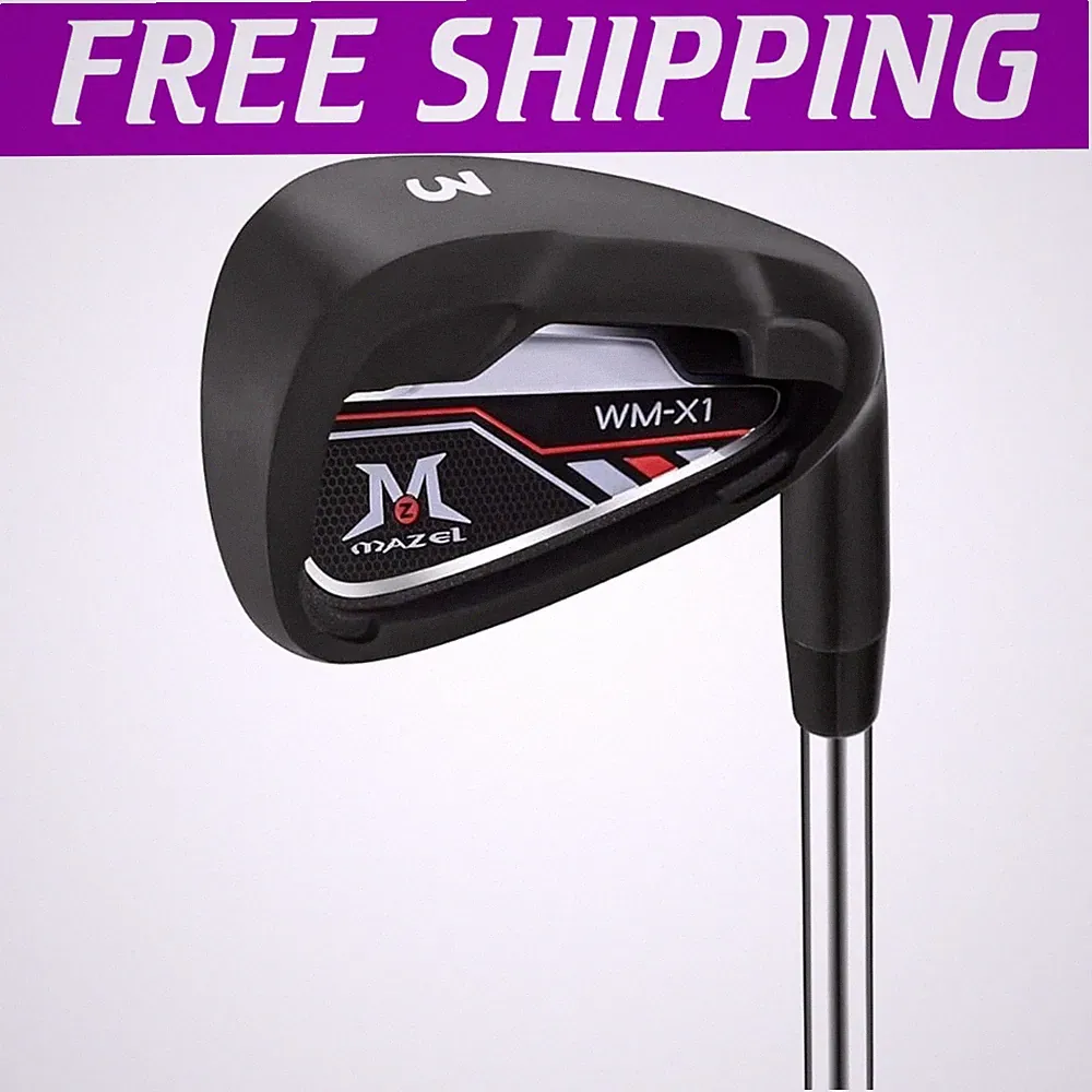 Men's Golf Club Iron Set - Right Handed, Stiff Flex*