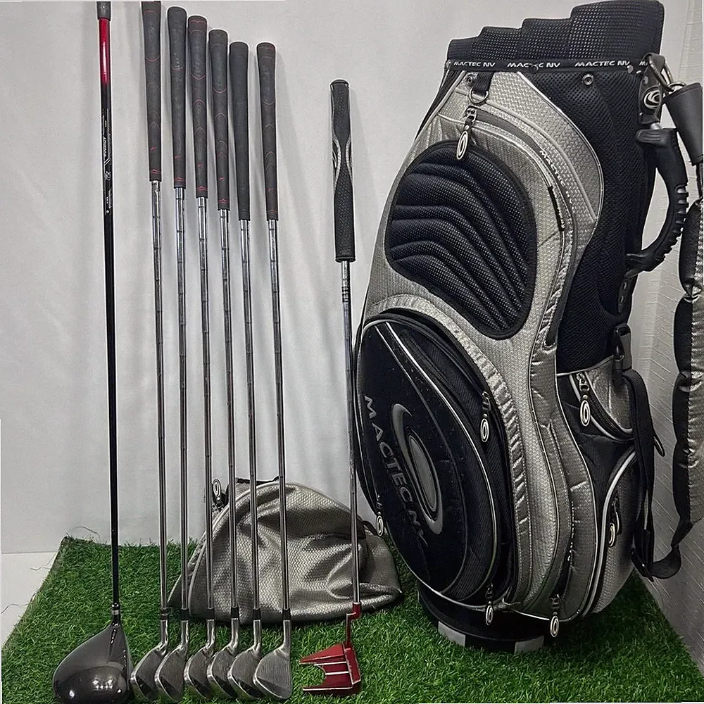 Men's Golf Club Set with Bag, Right-Handed, Beginner Friendly, Used