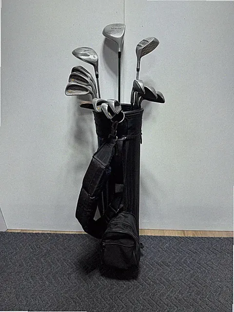 Men's Golf Set w/ Cyclone Irons & Pro Select Cart Bag - 13 Clubs - R Flex - RH