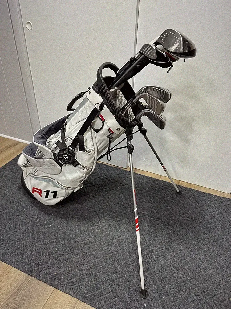Men's Golf Set w/ Ping Driver & Taylormade Stand Bag - 14 Clubs - S Flex - RH