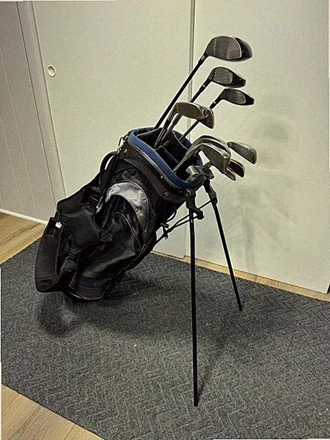 Men's Golf Set w/ Snake Eyes Driver & Stand Bag - 14 Clubs - R Flex - RH