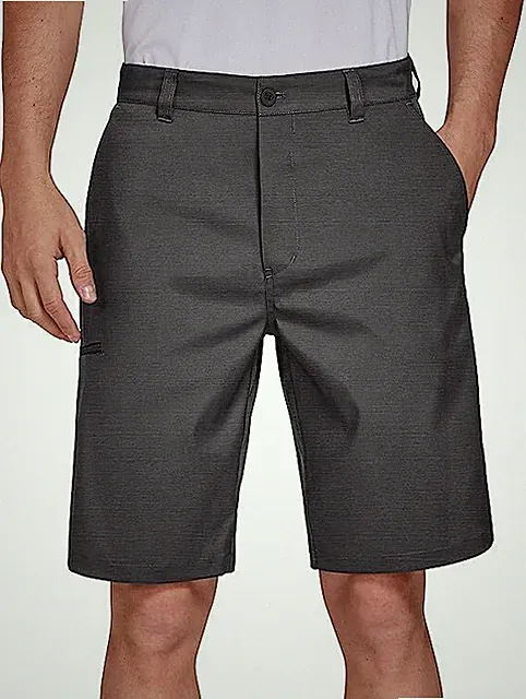 Men's Golf Shorts Stretch Puli Lightweight Quick Dry Flat Front Dress Short