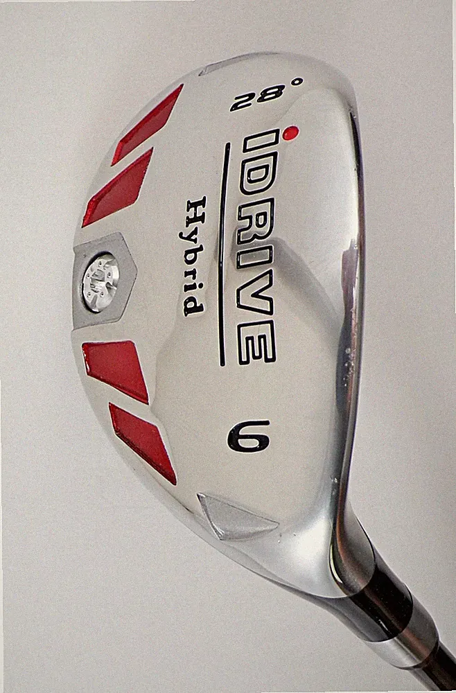Men's iDrive #6-28° Hybrid Golf Club, Graphite Shaft, Regular Flex, Play 38.5"