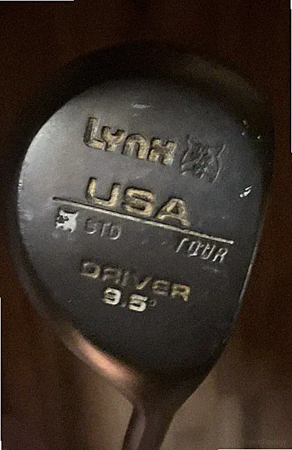 Men’s Lynx USA STD Tour Driver RH 9.5 Loft Graphite Shaft Golf Club 45 Inch