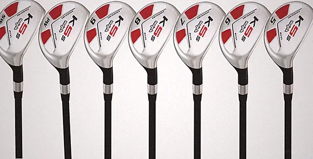 Men's Majek Golf All Hybrid Complete Full Set, which Includes: #5, 39", Black