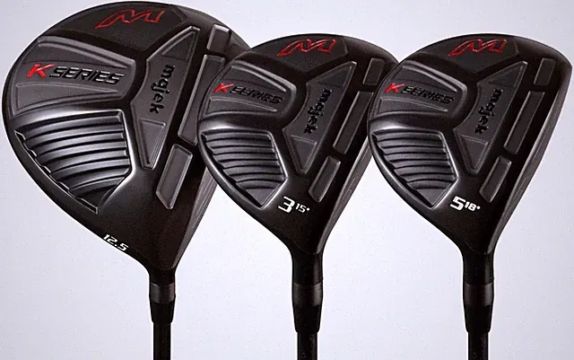 Men's Majek K-Series 460cc 12.5° Driver and 3 5 Wood Set, Regular Flex Graphite
