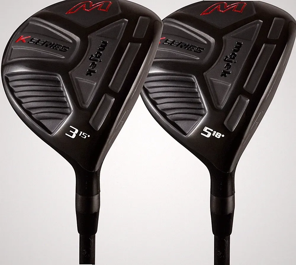 Men's Majek K-Series Fairway 3 5 Wood Golf Clubs, Regular Flex Graphite Shaft