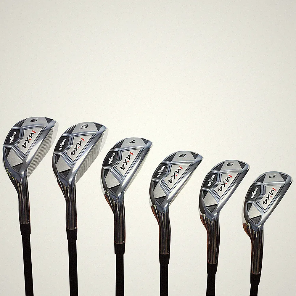 Mens Majek MX4 Hybrid Iron Set (5-PW) Regular Flex Graphite Shaft Rescue Clubs