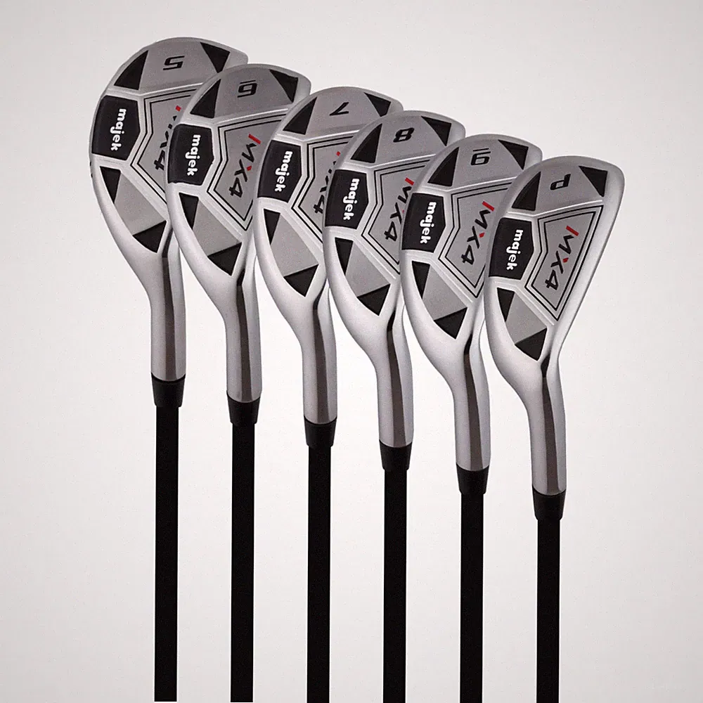 Men's Majek MX4 Hybrid Iron Set (5-PW) Regular Flex Graphite Shaft Rescue Clubs