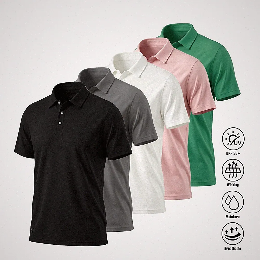 Men's Quick Dry Polo Shirt UPF 50+