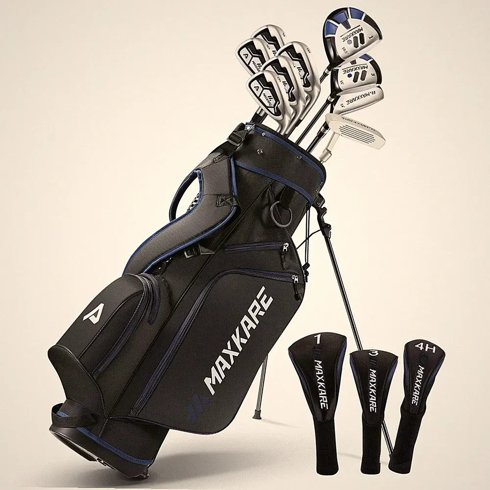 Men's Regular 13-Piece Complete Golf Club Set For Right Handed Male