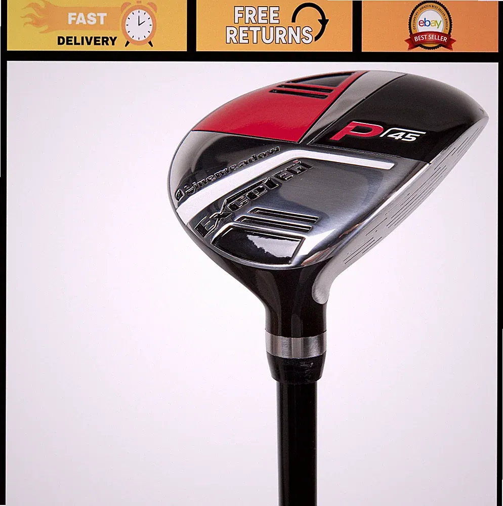Men's Right Hand Graphite Hybrids - Regular Flex Golf Clubs for All Skill Levels