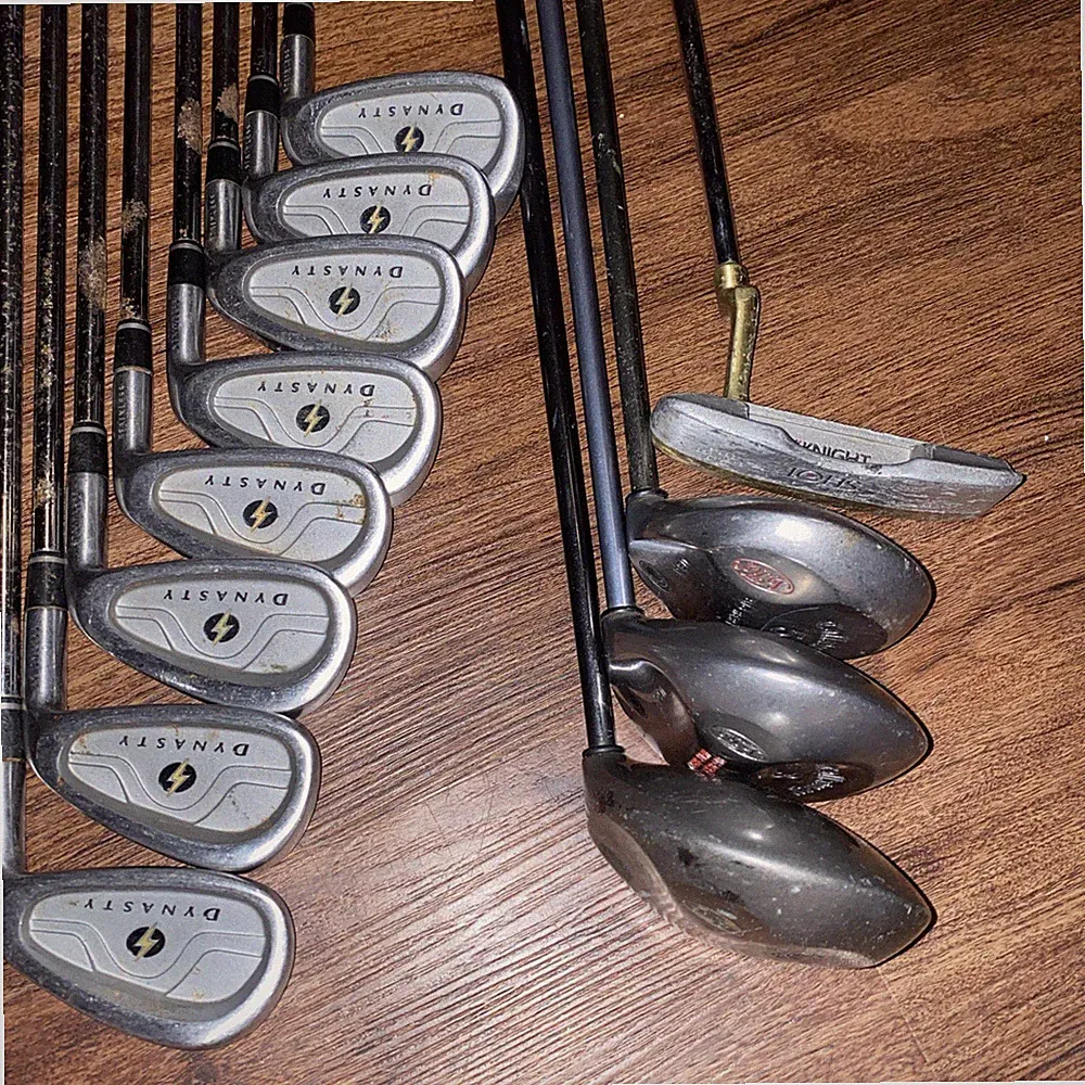 Men’s Right Handed Beginner Golf Club Set - Callaway Warbird, PowerBilt, Knight