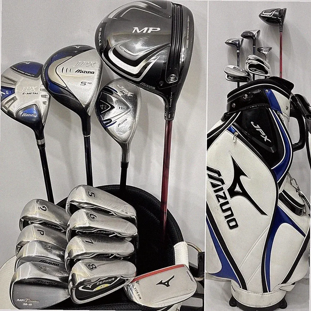 Men's right-handed beginner's Mizuno golf club set W-2469