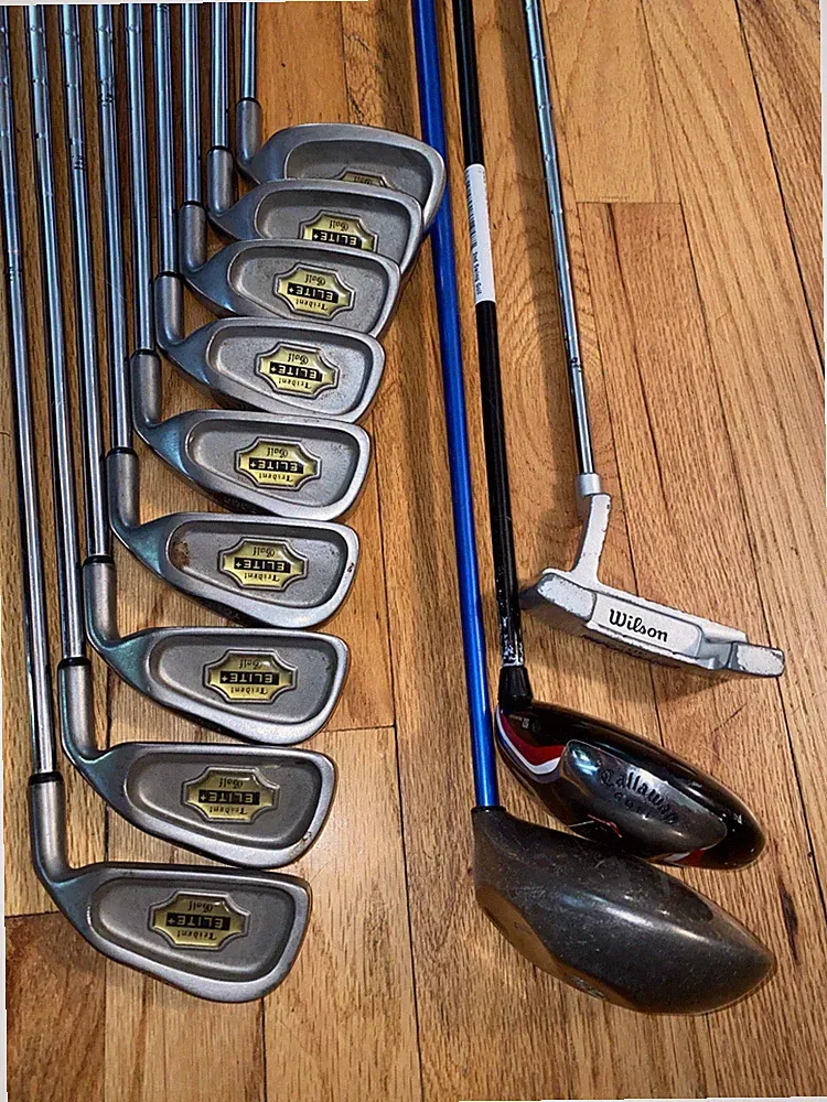 Men’s Right Handed Beginner Starter Golf Club Set - Callaway Big Bertha, Trident