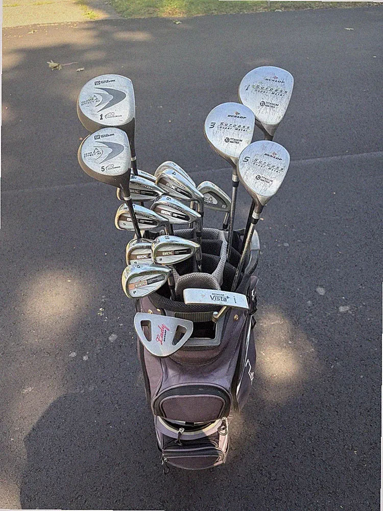 Men’s Right Handed Golf Club Set 17 Clubs In Total With Bag
