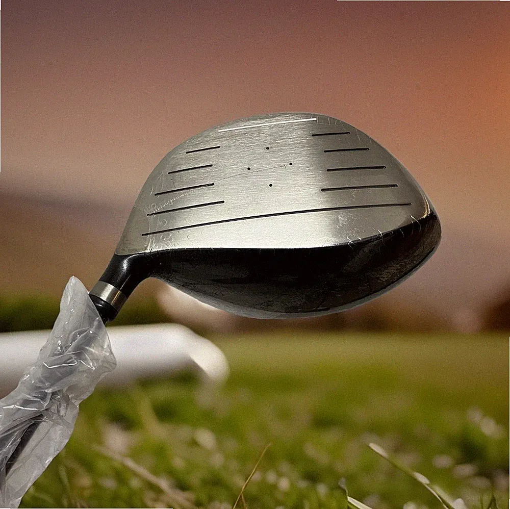 Men’s Titanium 9° Golf Driver Regular Flex Graphite Shaft Jumbo Grip +HDCVR New