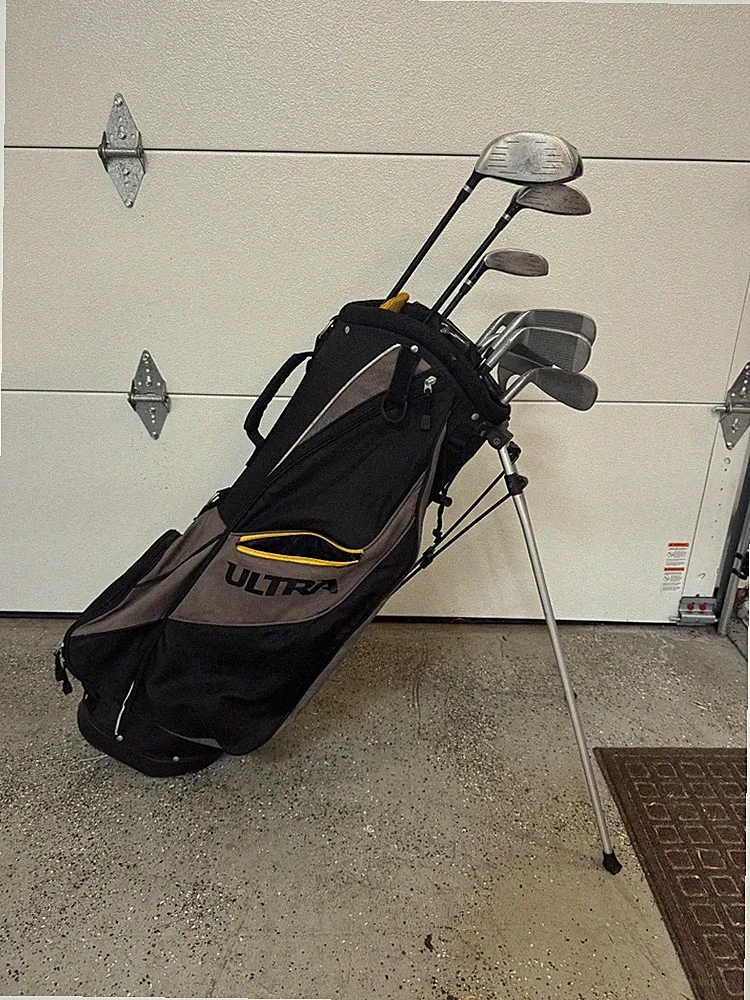 Men's ULTRA Golf Set w/ Stand Bag - 10 Clubs - Men's Flex - RH