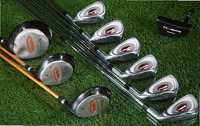 MEN’S WILSON 10pc. GOLF STARTER SET MATRIX OPTIMAX MENS FLEX RH ~ LOOK!!