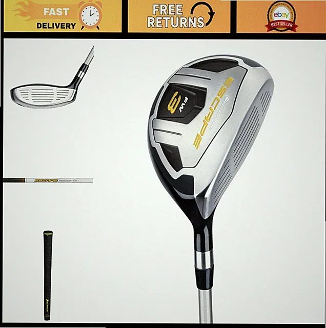 Men's & Women's Fairway Wood Golf Club - Right-Handed, Lightweight, Durable