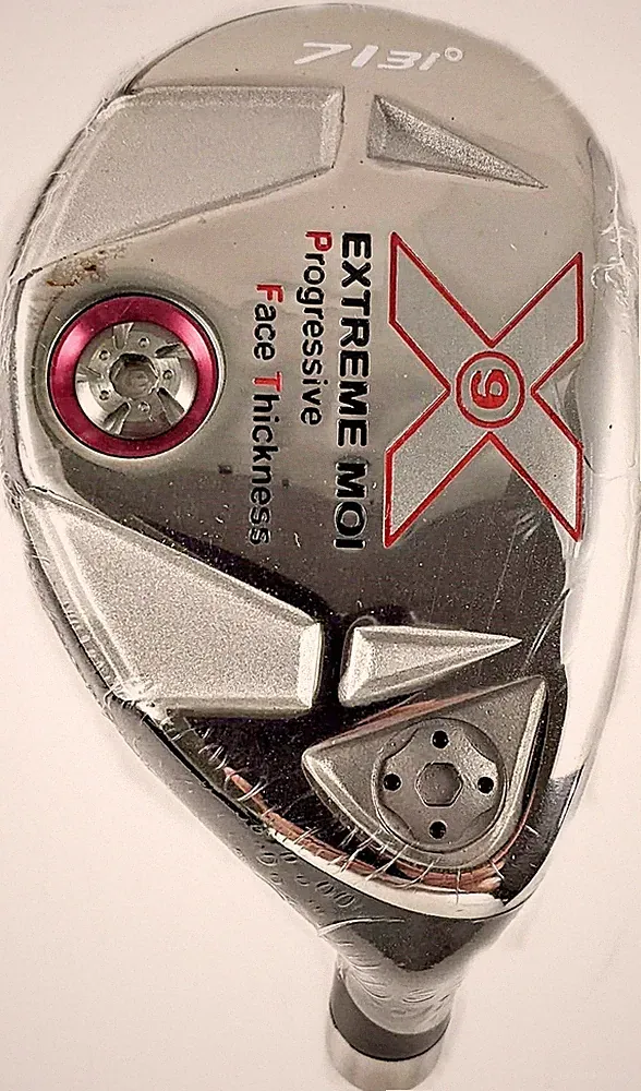 Men's X9 Hybrid Golf Club + iDrive Graphite Shaft, U Pick Loft/Flex, R/H
