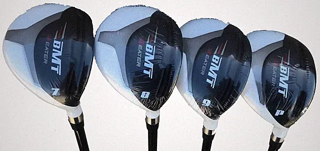 MENS BMT Made Hybrids #7 #8 #9 #PW Taylor Fit Graphite Senior Rescue Woods
