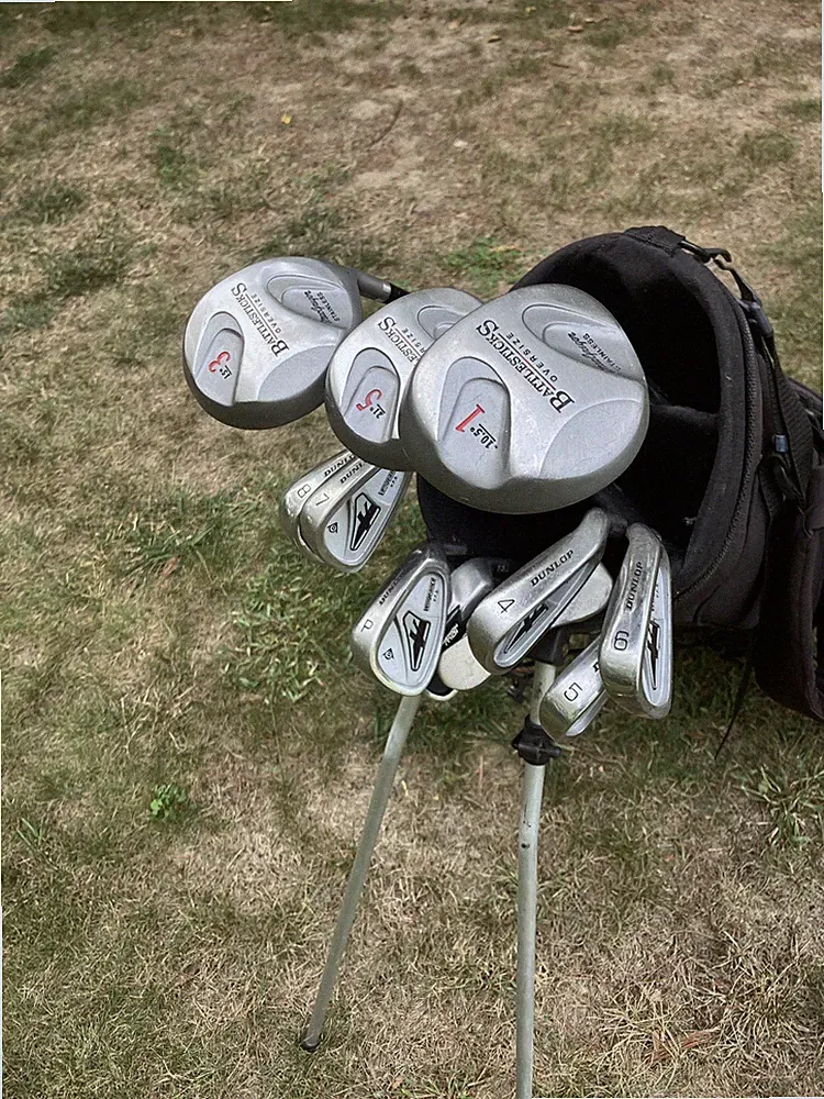Mens Complete Golf Club Set & Bag, Macgregor & Dunlop, Righty, Good Condition