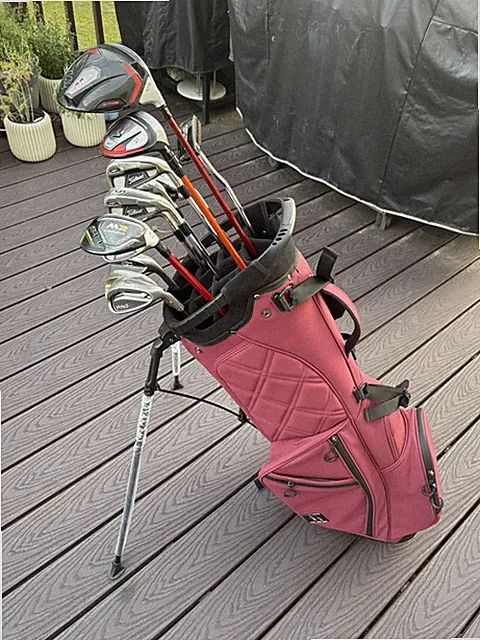 TaylorMade Men's Complete Golf Club Set & Bag