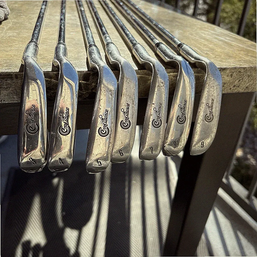 Mens Complete Starter Iron Set CONFIDENCE VISA 3-9 Steel Shaft STD LGTH RH