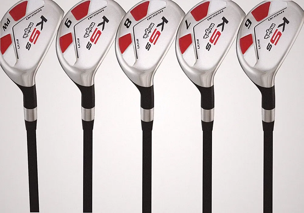 Mens Majek Golf All Hybrid Partial Set (6-PW) REGULAR Flex Rescue Utility Clubs