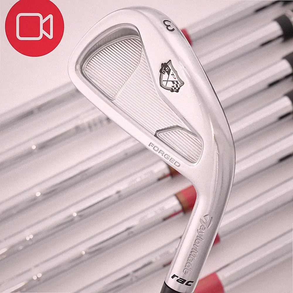 MINT 8pcs TaylorMade TP RAC Forged Irons Set 3-4-5-6-7-8-9-P PW S RH Golf Clubs