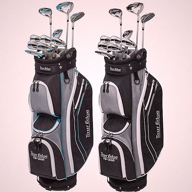 Mint DEMO Tour Edge TE-200 Lady Edge Golf Set w Driver, Wood, Irons, Bag, Putter