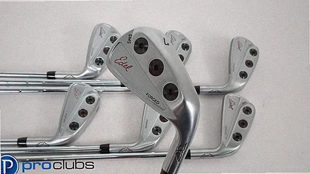 Mint! EDEL SMS FORGED IRONS 4-PW STEEL KBS TOUR 110 REGULAR FLEX -IN BOX- 403481